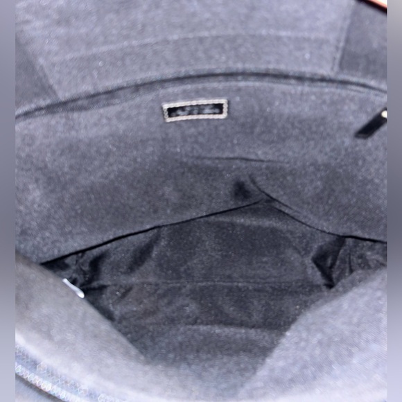 Casual Corner, Annex black tote bag. 14”x9” - Picture 10 of 13